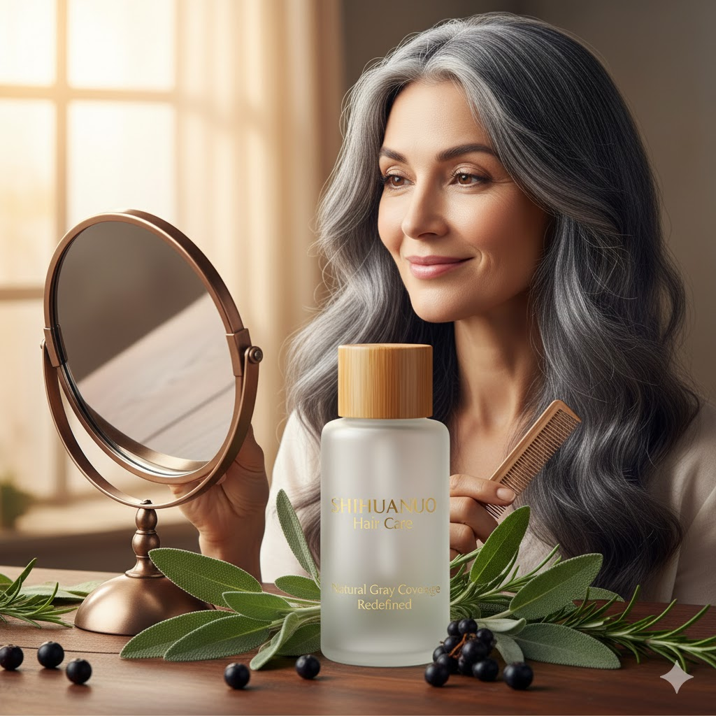 Shihuanuo Hair Care: Natural Gray Coverage Redefined