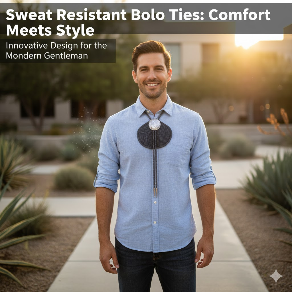 Sweat Resistant Bolo Ties: Comfort Meets Style