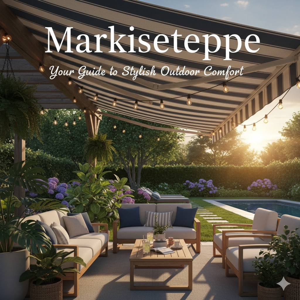 Markiseteppe: Your Guide to Stylish Outdoor Comfort