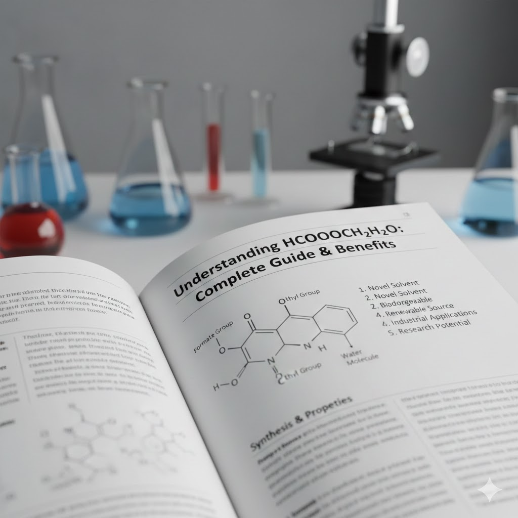 Understanding HCOOCH₂H₂O: Complete Guide & Benefits Understanding HCOOCH₂H₂O: Complete Guide & Benefits