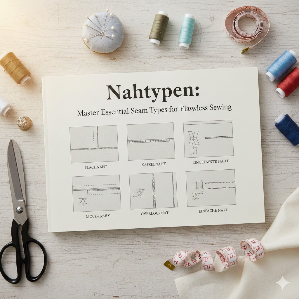 Nahttypen: Master Essential Seam Types for Flawless Sewing Nahttypen: Master Essential Seam Types for Flawless Sewing